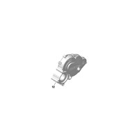 12 - Kryt spojky - čierny - CLUTCH COVER - 610643